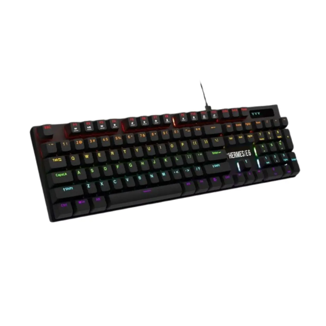 CLAVIER MECANIQUE GAMING GAMDIAS HERMES E6 RGB